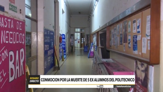 Alumnos, docentes y autoridades del Politécnico expresaron su profundo pesar por la tragedia de los rosarinos en Nueva York