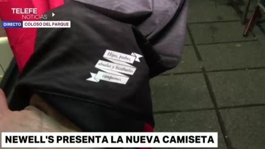 Newell's presentó la nueva camiseta