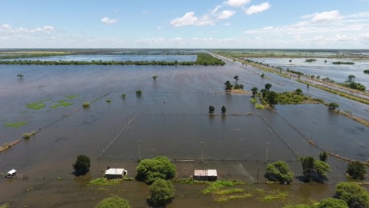El gobierno oficializó la emergencia hídrica en las zonas afectadas por las inundaciones