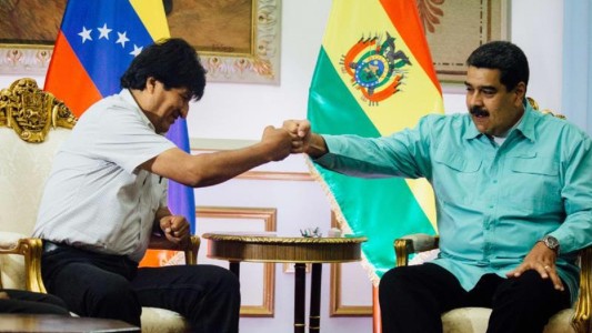 Evo Morales apoyó a Nicolás Maduro: "El imperialismo busca herir la democracia de Venezuela"