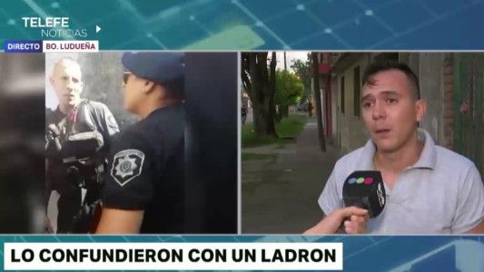Un hombre denuncia que fue golpeado por policías y detenido por error
