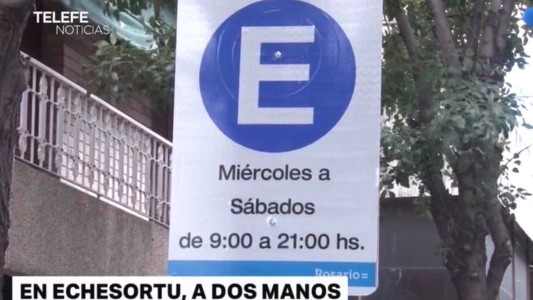 Se extiende la habilitación de estacionamiento en ambas manos en Paseo Echesortu