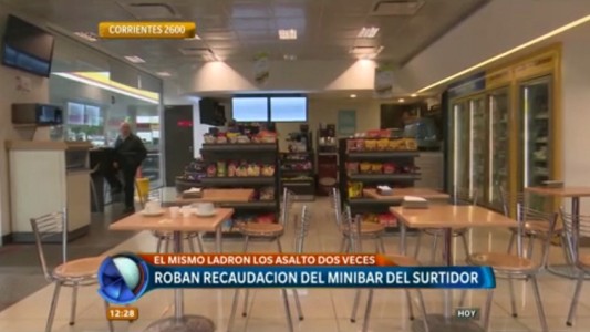 En apenas diez días asaltaron dos veces el minimarket de una estación de servicio de Corrientes al 2600