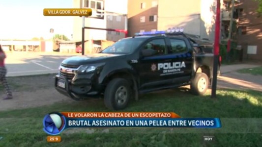 Villa Gobernador Gálvez: brutal asesinato en una pelea entre vecinos