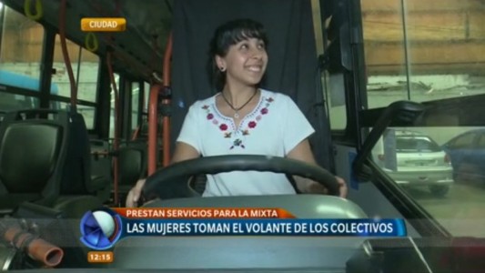 Transporte: las mujeres toman el volante de los colectivos