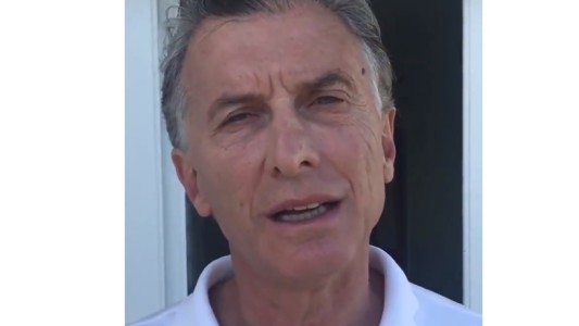 Mauricio Macri envió un mensaje al pueblo venezolano