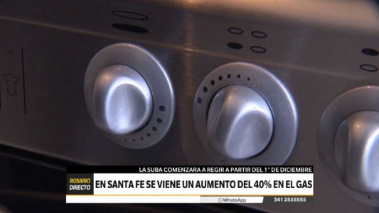 Suba del gas en diciembre: el aumento promedio sería de un 40 por ciento