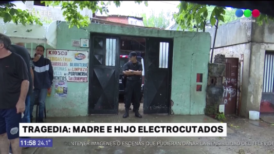 Tragedia en la zona sudoeste: una mujer y su hijo fallecieron electrocutados en su casa
