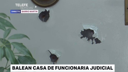 Balearon el frente de una vivienda vinculada a una funcionaria de Fiscalía