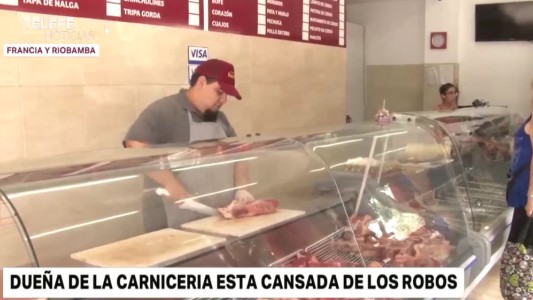 Por tercera vez, robaron y causaron grandes destrozos en una carnicería de zona centro