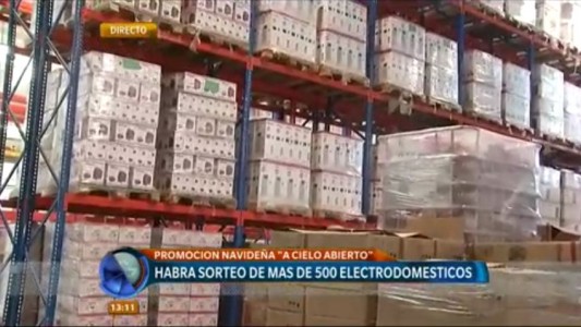 Promoción navideña "A cielo abierto": se sortean más de 500 electrodomésticos