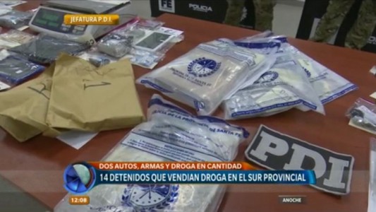 Desbaratan banda narco en Rosario y Firmat