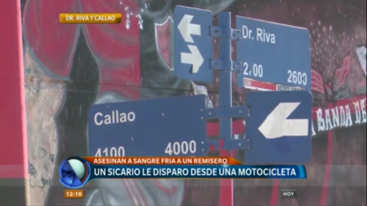 Asesinaron a sangre fría a un chofer de remis