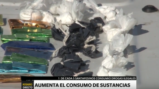 Aumenta el consumo de sustancias: uno de cada cinco santafesinos consumió drogas ilegales