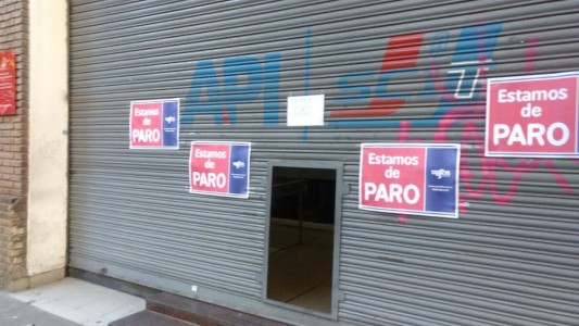 Jornada de paro en la administración pública