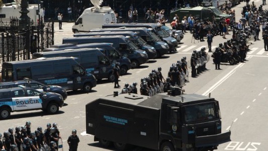 Incidentes en el Congreso: 40 personas siguen detenidas