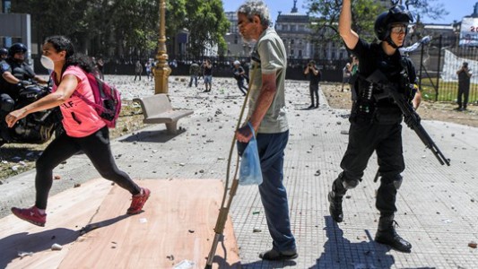 Reforma previsional: diez imágenes de una jornada dramática