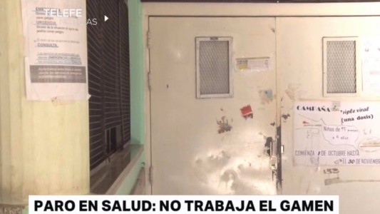 Paro en Salud: trabajadores del Hospital Gamen lanzaron una medida de fuerza