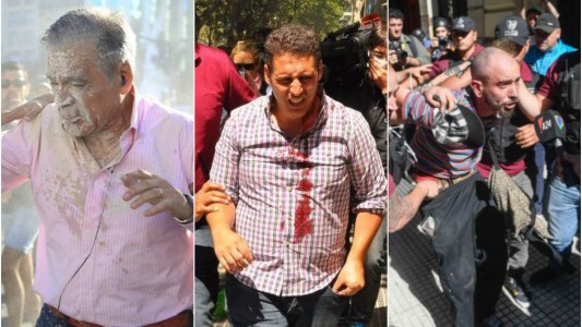 Reforma previsional: periodistas agredidos durante la manifestación en el Congreso