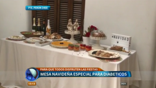 La Asociación de Ayuda a las personas con Diabetes presentó una mesa dulce apta para todo público