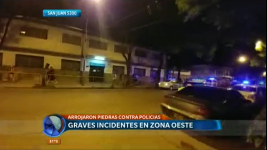 Zona oeste: graves incidentes en una fiesta en la calle