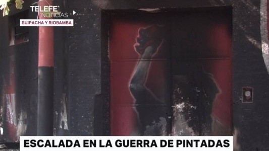 Escalada en la guerra de pintadas: escracharon paredones de Newell’s y Central