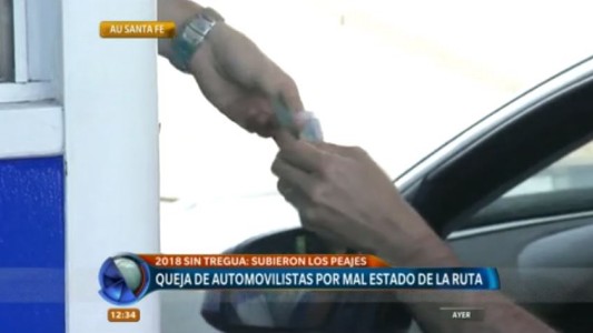 Autopista Santa Fe: subieron los peajes un 75 %