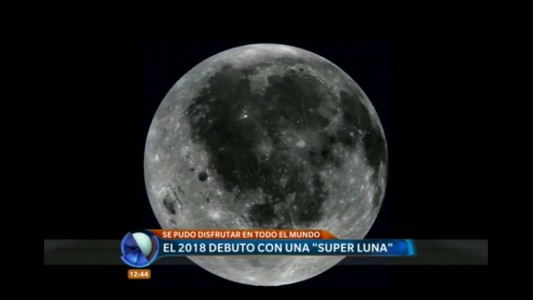 El 2018 debutó con superluna