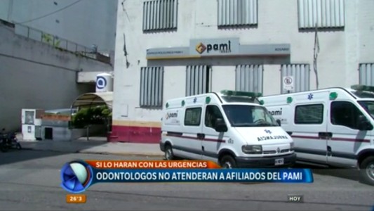 A partir de mañana, odontólogos no atenderán a afiliados de PAMI por una medida de fuerza