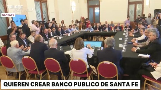 Proponen la creación de un banco público de la provincia de Santa Fe