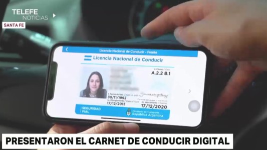 Presentaron la nueva licencia de conducir digital