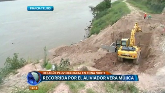 Avanzan las obras en el acueducto pluviocloacal Vera Mujica y podría estar habilitado en tres meses