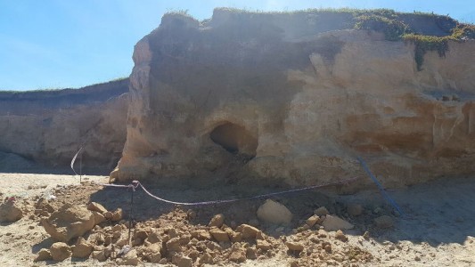 Mar del Plata: una nena murió aplastada por el desprendimiento de un barranco