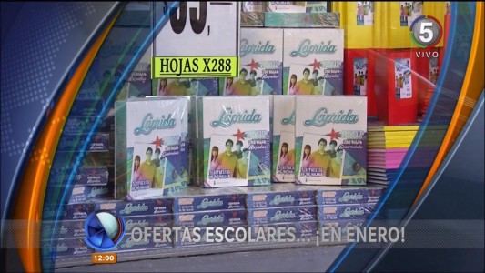 Vuelta al cole en enero: algunos comercios ya promocionan artículos escolares