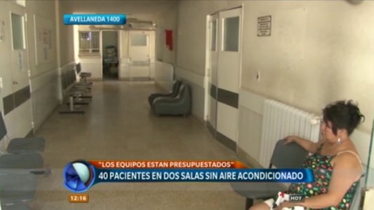 Hospital Carrasco: pacientes denuncian la falta de refrigeración en salas de internación