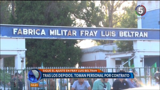Sigue el ajuste en Fray Luis Beltrán: destino incierto en Fabricaciones Militares