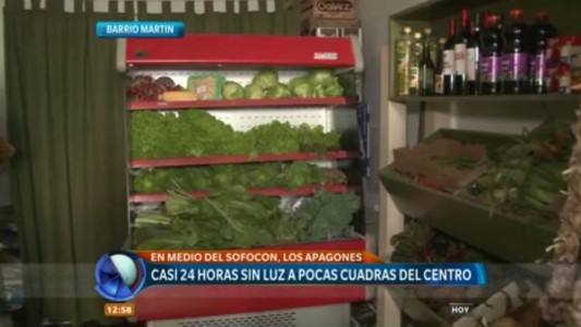 Cortes de luz en diferentes puntos de la ciudad