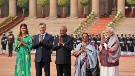 Macri en la India: "Espero que encuentren socios que los acompañen para desarrollar sus proyectos en Argentina"