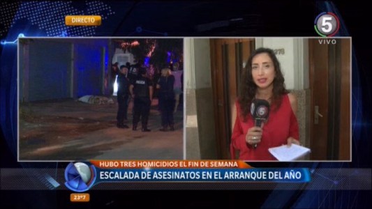 Escalada de asesinatos: hubo tres homicidios el fin de semana