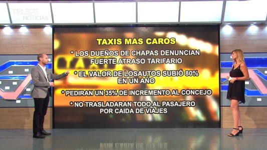 Taxistas reclaman una suba de las tarifas