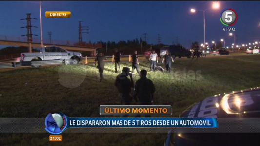 Acceso sur: asesinan a un ciclista de varios disparos efectuados desde un automóvil