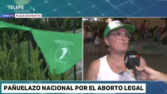 En Rosario también se vivió el pañuelazo verde por el aborto legal