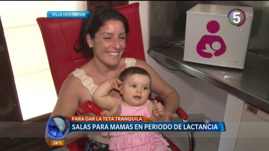 Inauguraron una sala de amamantamiento en el Distrito Norte