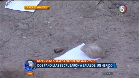 Felipé Moré y Virasoro: un hombre resultó herido en un enfrentamiento de pandillas