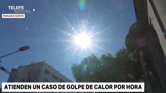Por las altas temperaturas, atienden a una persona por hora con síntomas de golpe de calor