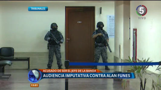 Se llevó a cabo la audiencia imputativa contra Alan Funes en los Tribunales provinciales