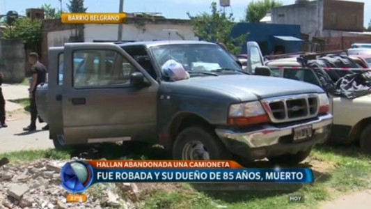 Mataron a un anciano de un golpe en la cabeza para robarle su camioneta