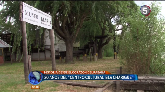En el corazón del Paraná: 20 años del Centro Cultural Isla Charigüé