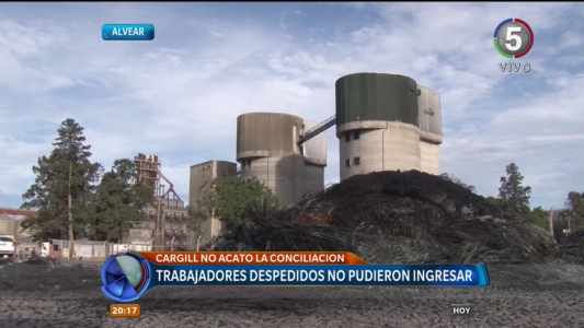 Cargill no acató la conciliación obligatoria dictada por el Ministerio de Trabajo de la Provincia