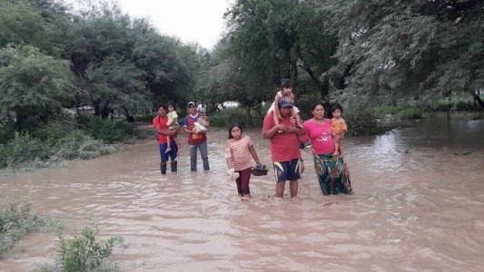 Salta: el río Pilcomayo alcanzó su pico histórico y ya hay más de 10 mil evacuados
